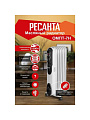 Радиатор масляный Ресанта, ОМПТ- 7Н, 7 секций, напольный, 1.5 кВт, 15 м2, 67/3/3 - фото 10
