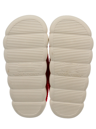 Тапки жен, красно-белые, р-р 40-41, Елка, A210382