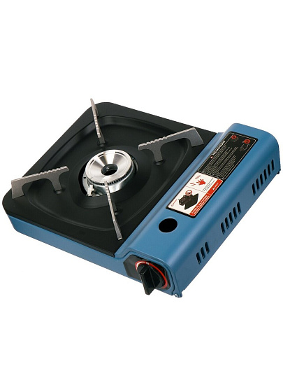 Плита газовая портативная 1 конфорка, для цанговых баллонов, пьезо, T2022-7089