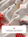 Плед 1.5-спальный, 150х200 см, велсофт, 100% полиэстер, Silvano, Елочки, белый, A120031 - фото 4