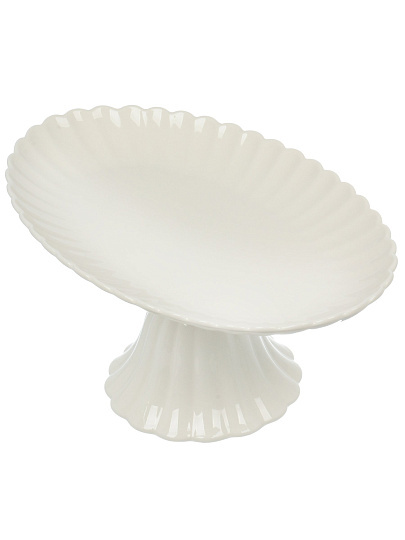 Ваза для фруктов, фарфор, на ножке, 30.5 см, Bonjart, 202502