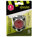 Фонарь велосипедный, встроенный аккумулятор, ФАZА, BR3-L03, зарядка от USB, ABS-пластик, задний, 5034235
