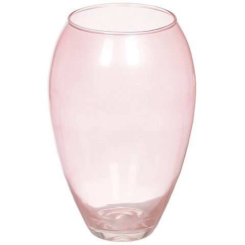 Ваза стекло, настольная, 24х16 см, Evis, Розовый металлик, 2704002112