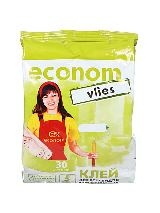 Клей для флизелиновых обоев, Econom, 250 г
