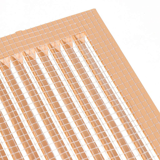 Решетка вентиляционная ABS пластик, 300х300 мм, с сеткой, бежевая, Event, 3030С