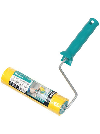 Валик прижимной для обоев, Акор, резина, 180 мм, с бюгелем, 270 35 618