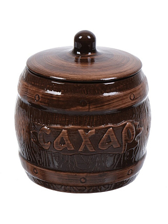 Сахарница 1200 мл, керамика, Борисовская керамика, Старина, СТР00000315