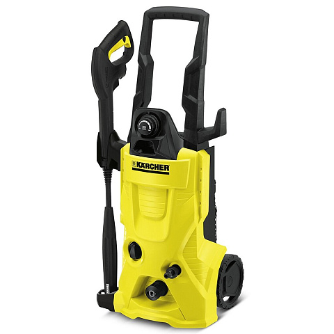 Мойка высокого давления Karcher, K4 Basic, 1.180-080.0, 1.8 кВт, 130 бар, 420 л/ч, 2 насадки