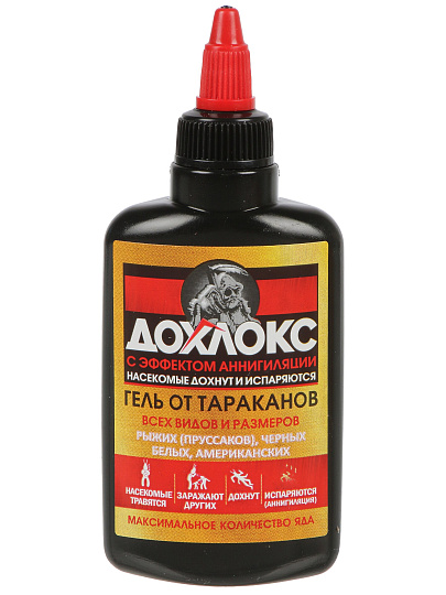Инсектицид от тараканов, от насекомых-вредителей, гель, 100 мл, Дохлокс