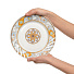 Тарелка обеденная, стеклокерамика, 23 см, круглая, Ориент, HP-90/6721 - фото 2