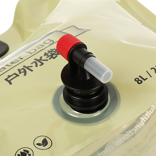 Канистра ПВХ, для воды, 8 л, прямоугольная, C050037