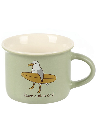 Кружка фарфор, 160 мл, Vacation, Atmosphere, AT-K3598