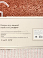 Коврик для ванной, 0.5х0.8 м, микрофибра, персиковый, Silvano, Лиона - фото 6