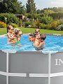 Бассейн каркасный Intex, 366х99 см, Prism Frame, 26716NP, фильтр-насос, лестница, 8592 л - фото 7