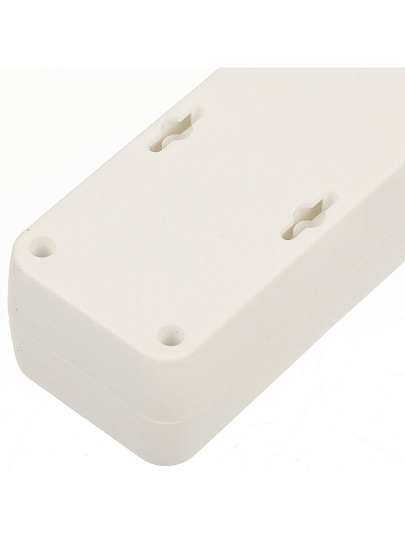 Сетевой фильтр 6 гнезд, 5 м, ПВС, 3х1 мм², с заземлением, 16 А, 3.5 кВт, белый, Jett, 171-215