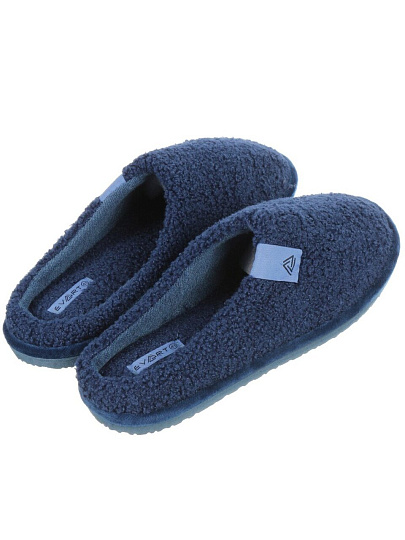 Тапки для мужчин, текстиль, синие, р. 42, закрытые, J2023-06