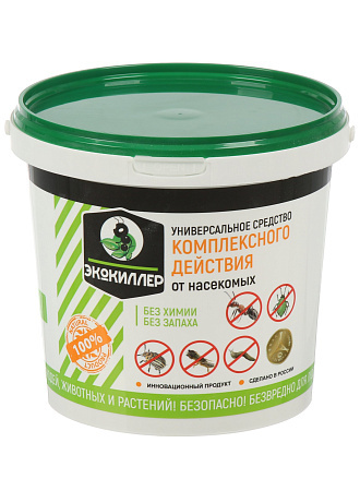 Инсектицид универсальный, порошок, 1 л, 350 г, комплексный, Экокиллер