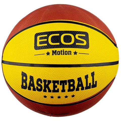 Мяч баскетбольный, №7, Ecos, Motion BB120, 998188