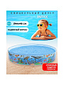 Бассейн с жестким бортом Intex, 244х46 см, Коралловый риф, 58472NP, 2040 л, жёсткое дно,ремкомплект - фото 2
