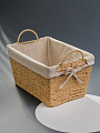 Корзина плетеная, прямоугольная, с ручками, 31*21*17 см, Y4-9675
