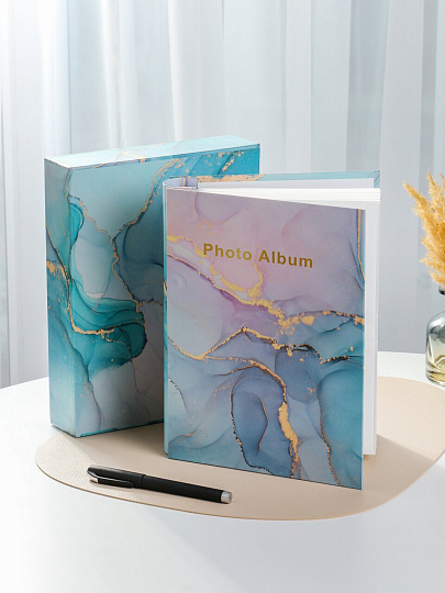 Фотоальбом 200 фото, 10х15 см, асс, Акварель, Y4-11094