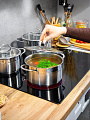Кастрюля нержавеющая сталь, 1.8 л, крышка стекло, Daniks, Бонн, GS-01319-16CA, индукция - фото 8