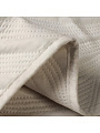 Покрывало евро, 200х220 см, 100% полиэстер, стеганое, Silvano, Модерн, молочное - фото 9