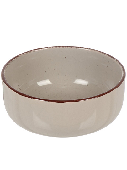 Салатник, керам, 15 см, Pollen lite, Daniks, капучино