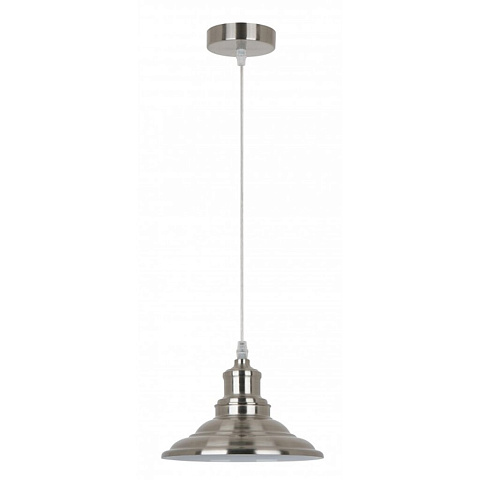 Светильник подвесной Camelion, PL-600 C30, 40 Вт, E27, на 1 лампочку, IP20, хром, 13096