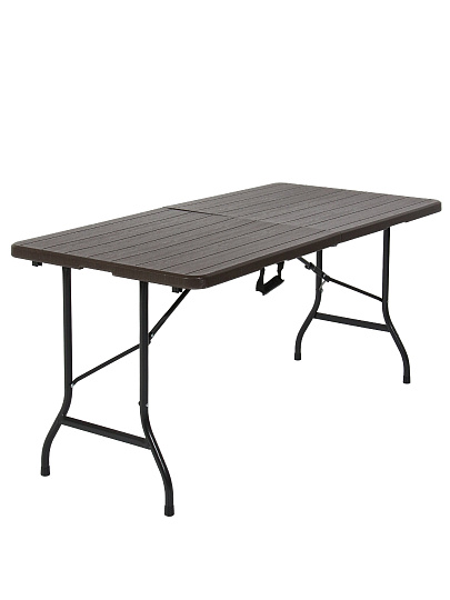 Мебель садовая Green Days, Комфорт, корич, стол, 152х74,5х72 см, 4 стула, 150 кг, YTHD123