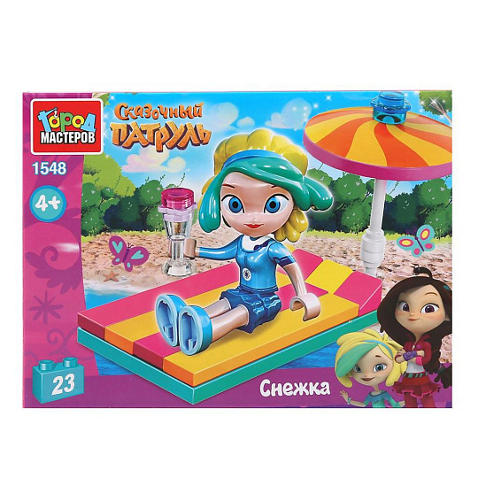 Конструктор Город Мастеров, Сказочный патруль: Снежка на пляже, 3-5 лет, 23 детали, 1548-AA