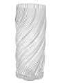 Ваза стекло, настольная, 30х12 см, Веретено, Y4-11066, прозрачная - фото 3
