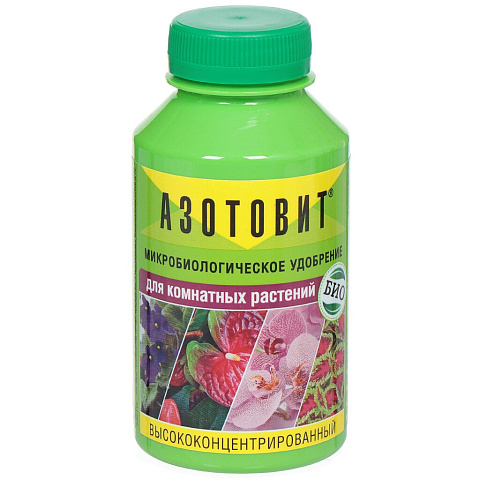 Удобрение Азотовит, для комнатных растений, органическое, жидкость, 220 мл