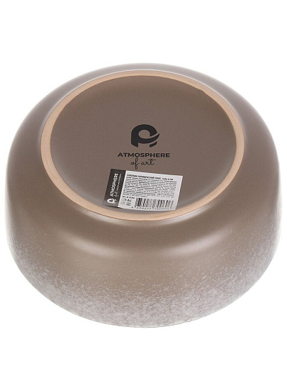 Салатник керамика, круглый, 16х6.5 см, Terre, Atmosphere, AT-K3206