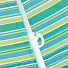 Зонт пляжный 200 см, с наклоном, 8 спиц, металл, зелено-голубой, Полосы, LY200-1(813) - фото 2