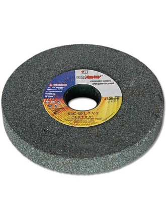 Круг шлифовально-точильный LugaAbrasiv, 63C/64C, диаметр 400х40 мм, посадочный диаметр 203 мм, зернистость 40, зеленый, K,L 35 м/с V