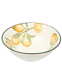 Тарелка суповая, фарфор, 18 см, Лимоны, МФК, MFK20542