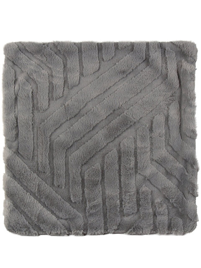 Наволочка декоративная Геометрия, 100% полиэстер, 45 х 45 см, серая, A130224