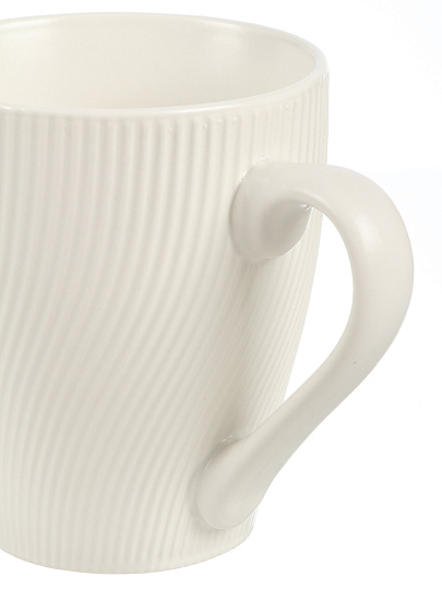 Кружка керам, 430 мл, Торнадо, белая, Daniks, Y4-11015