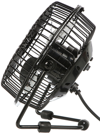 Вентилятор настольный, Rion, 2.5 Вт, USB, черный, FS40-A (QT-U401-blk)