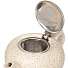 Чайник заварочный керамика, 0.45 л, с ситечком, металлическая крышка, Феличита, 109-06001, белый - фото 2