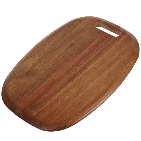 Доска разделочная акация, 36х26.5х1.8 см, с ручкой, Gungnir, GR-CB-14