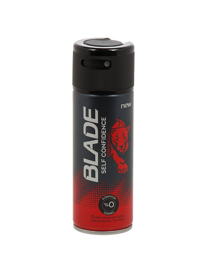 Дезодорант BLADE, Self Confidence, для мужчин, спрей, 150 мл