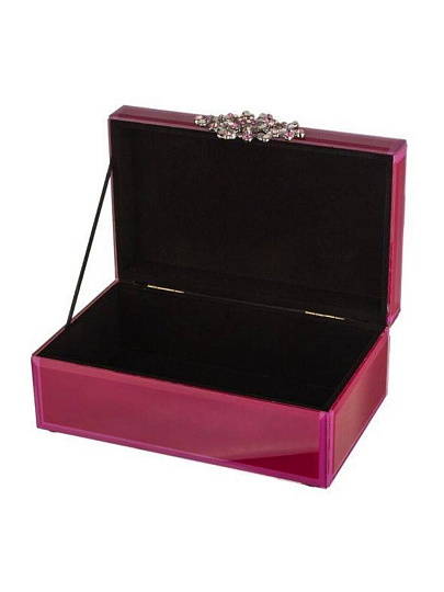 Шкатулка декоративная 21х13х8.5 см, зеркальная, Lefard, 06-143