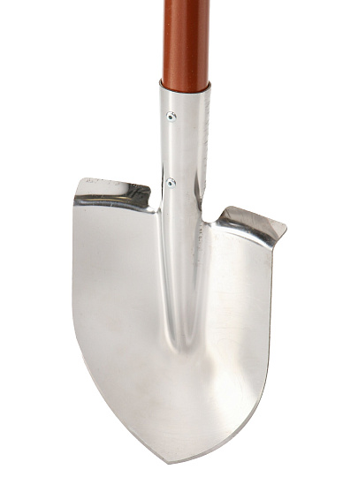 Лопата штыковая, сталь, 1.5х160х1200 мм, черенок дюралюминиевый, Kopper Tools, ФИ.095-00, дамская