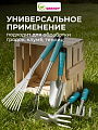 Набор садового инструмента 5 предметов, рукоятка пластик, Grandy, Connect - фото 6