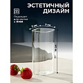 Стакан 350 мл, стекло, Квадро, B060754 - фото 7
