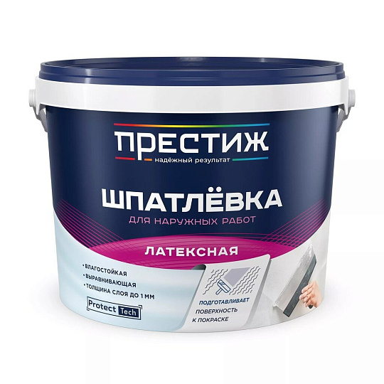 Шпатлевка Престиж, латексная, 14 кг