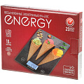 Весы кухонные электронные, стекло, Energy, EN-433С, платформа, 10 г, до 10 кг, LCD-дисплей, 110074 - фото 2