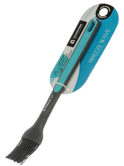 Кисточка кулинарная пекарская, силикон, навеска, Atmosphere, Легкая волна/Breeze Wave, AT-K4493